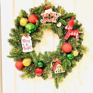 Homemade Christmas wreaths